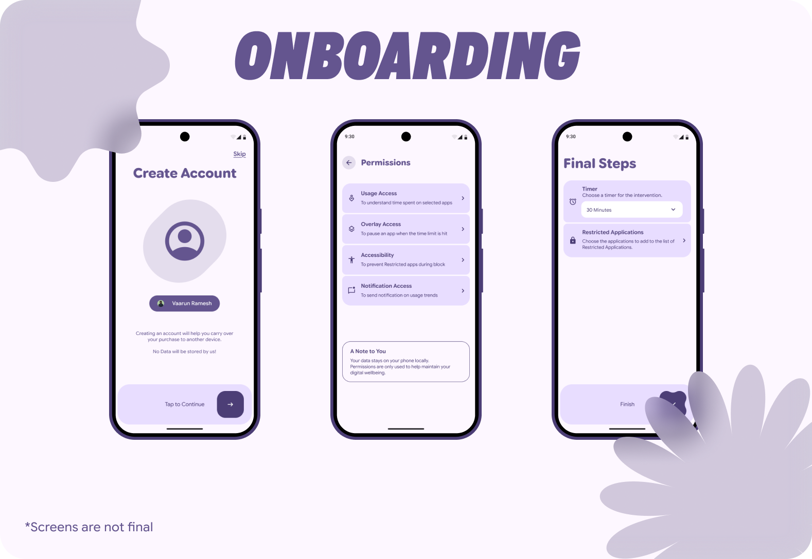 Onboarding Flow